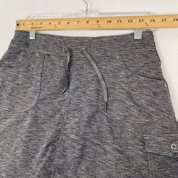Kuhl Skort Women size S Gray Drawstring Pickleball Tennis Cargo Lined Pockets - Picture 5 of 13
